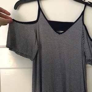 OTS Navy Stripped dress